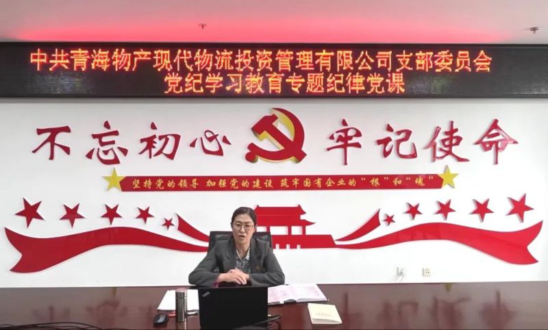 嚴明紀律作風 永葆政治本色&mdash;&mdash;集團黨委書記、董事長劉玲同志講授專題紀律黨課