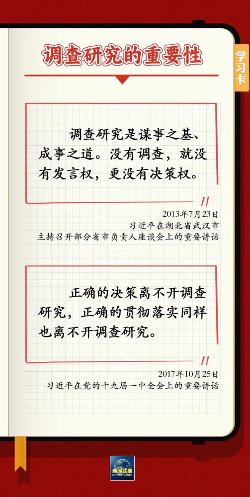 學(xué)習(xí)卡丨如何深入調(diào)查研究？跟總書記學(xué)習(xí)&ldquo;五字訣&rdquo;